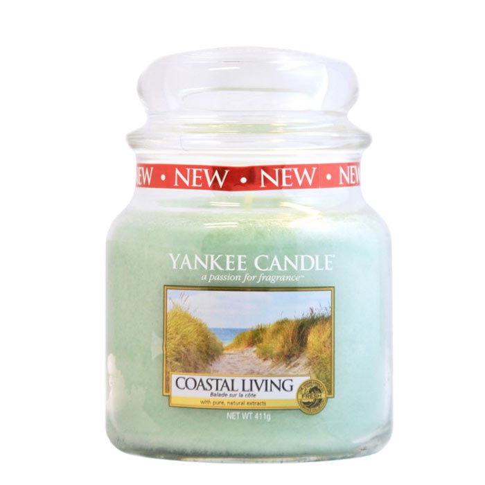 Yankee Candle Classic Medium Jar Coastal Living Candle 411g