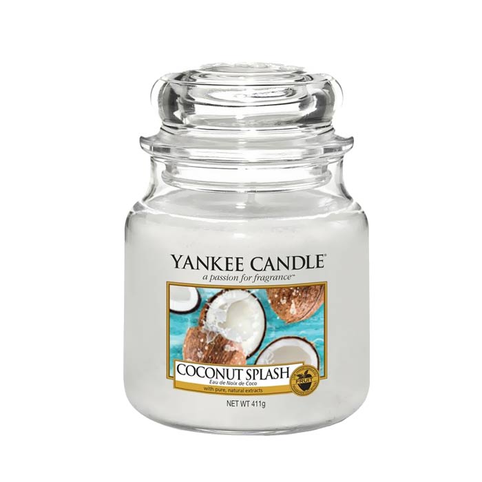 Yankee Candle Classic Medium Jar Coconut Splash 411g