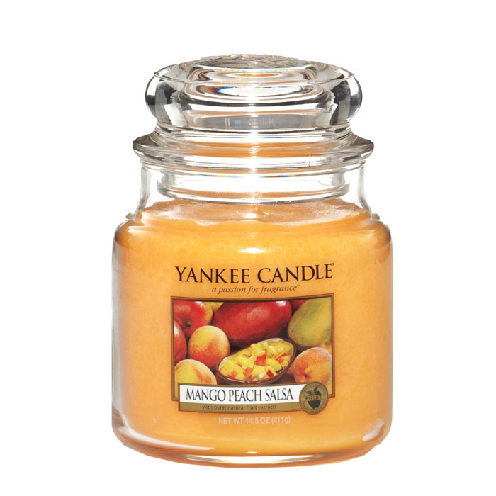 Yankee Candle Classic Medium Jar Mango Peach Salsa 411g