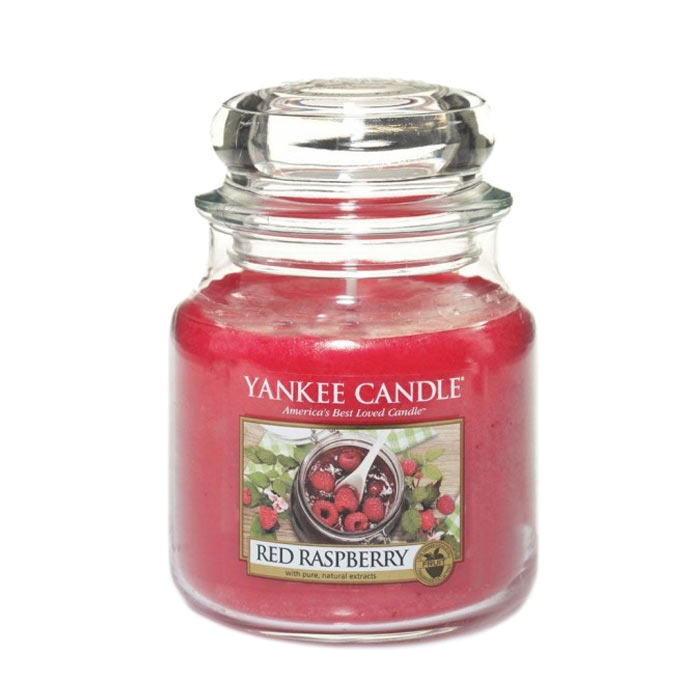 Yankee Candle Classic Medium Jar Red Raspberry Candle 411g