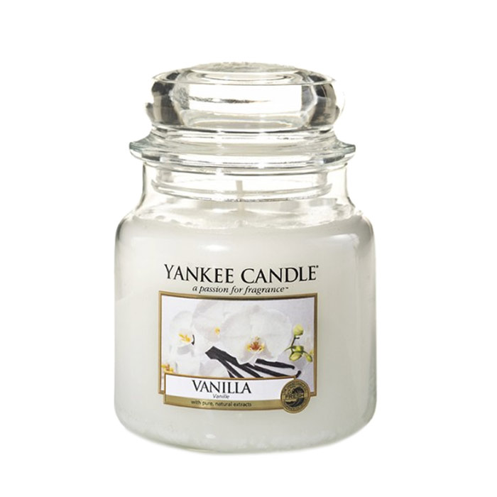 Yankee Candle Classic Medium Jar Vanilla Candle 411g