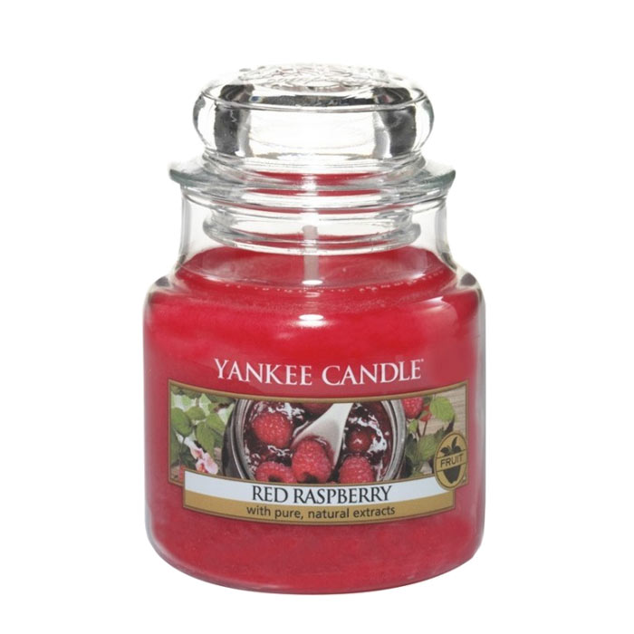 Yankee Candle Classic Small Jar Red Raspberry Candle 104g