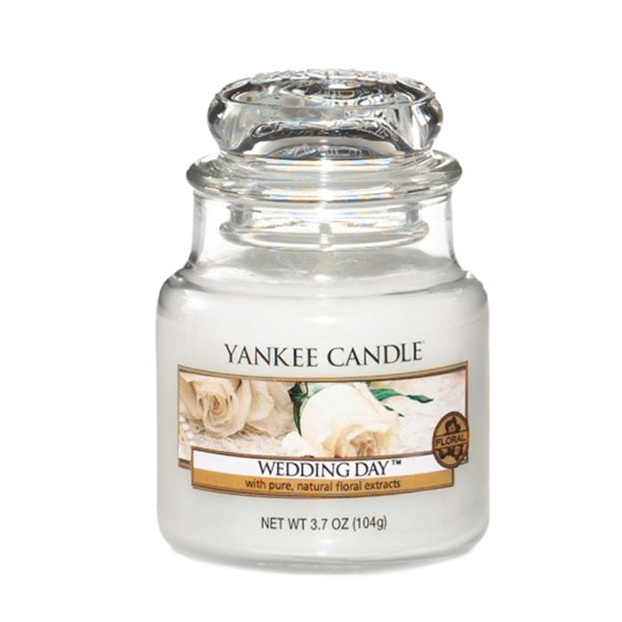 Yankee Candle Classic Small Jar Wedding Day Candle 104g